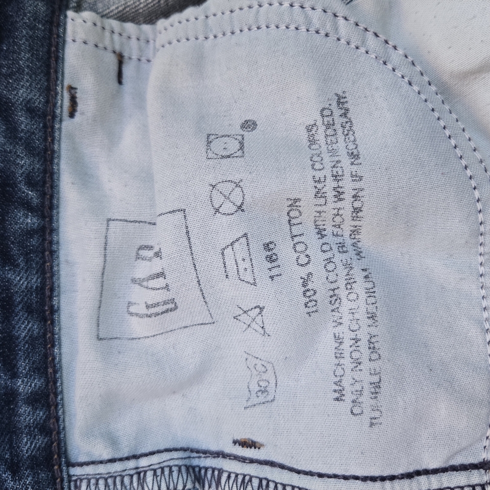 GAP Medium Blue High-Rise Flare Jeans - Picture 12 of 15